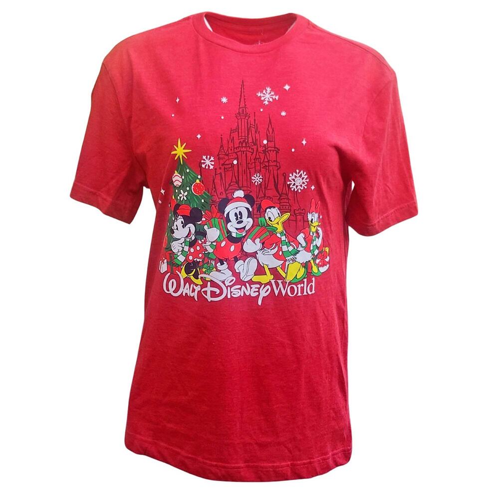 Mickey Mouse Holiday Magic T-Shirt for Adults – Walt Disney World- LARGE